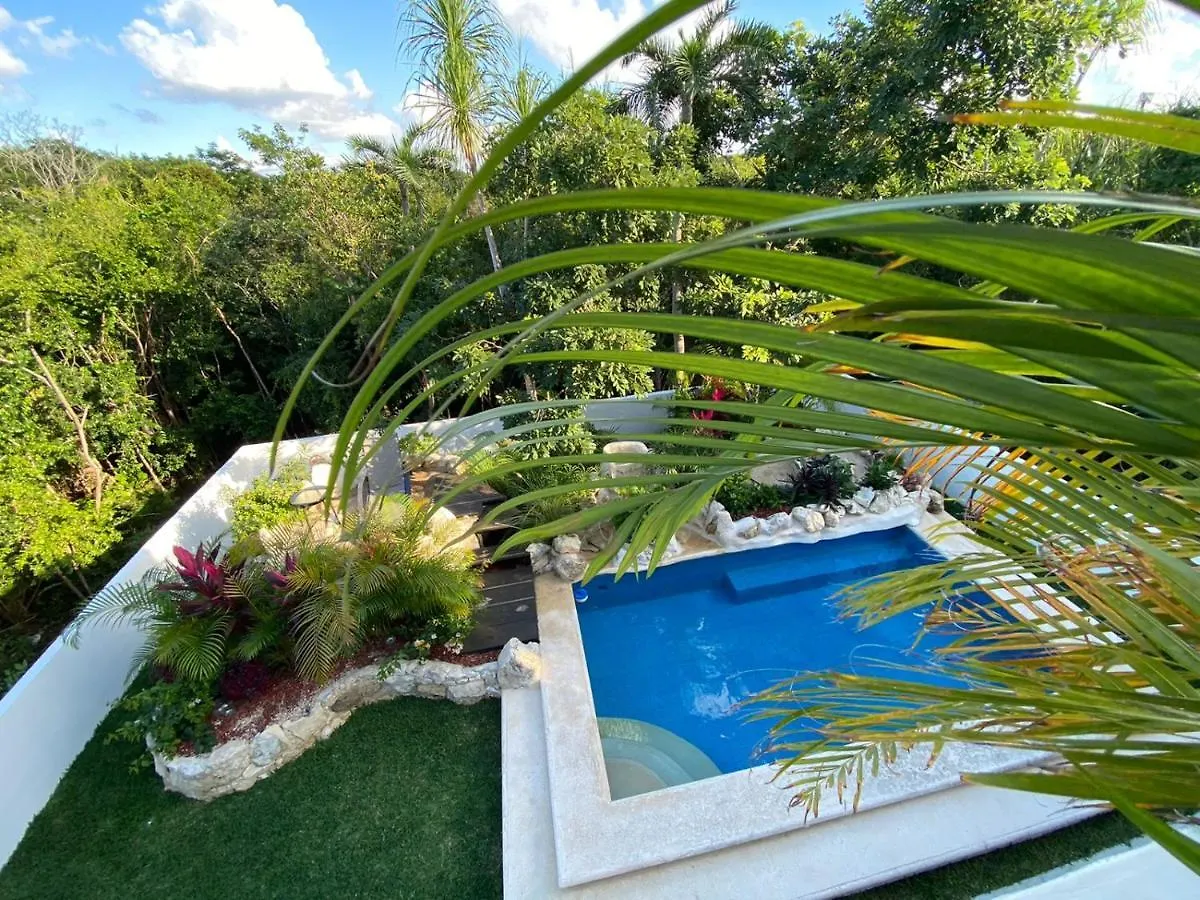 Amazing Villa Inside Tulum Country Club Akumal Casa de Férias