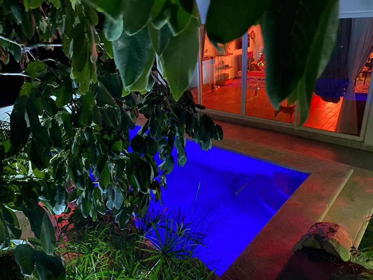 Hébergement de vacances Amazing Villa Inside Tulum Country Club Akumal