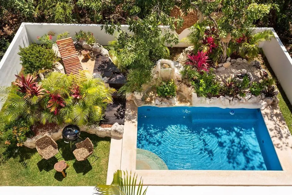 Amazing Villa Inside Tulum Country Club Akumal Mexique